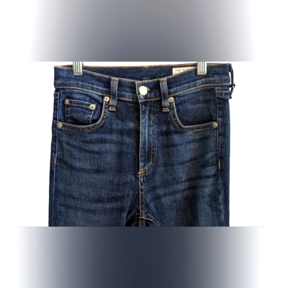 NWOT Rag & Bone high rise no left back pocket as designed in Eddy color - Picture 14 of 16
